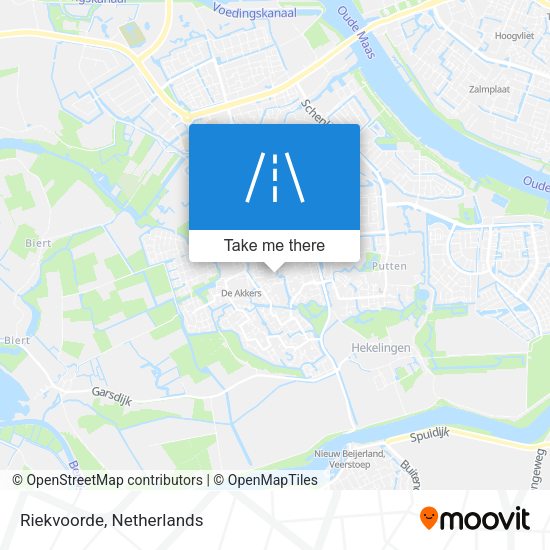 Riekvoorde map