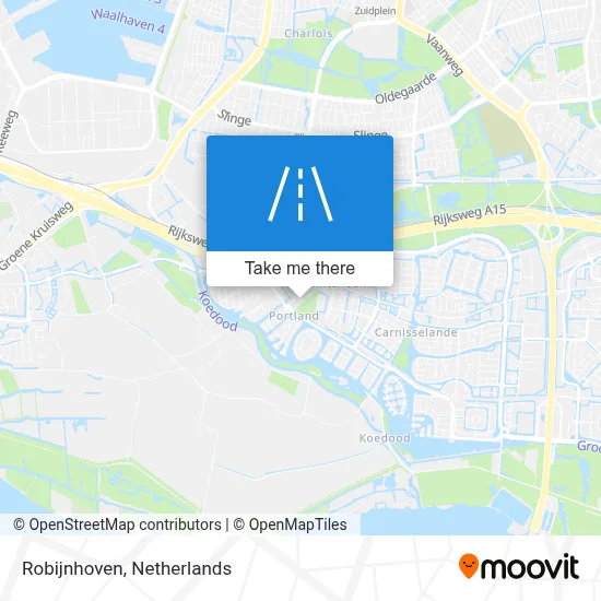Robijnhoven map