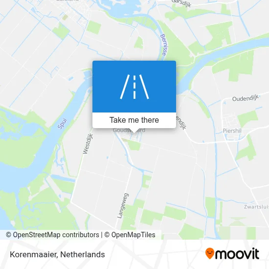 Korenmaaier map