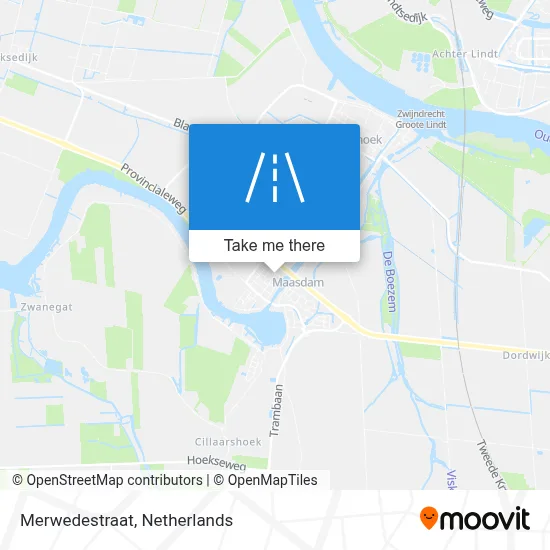 Merwedestraat map