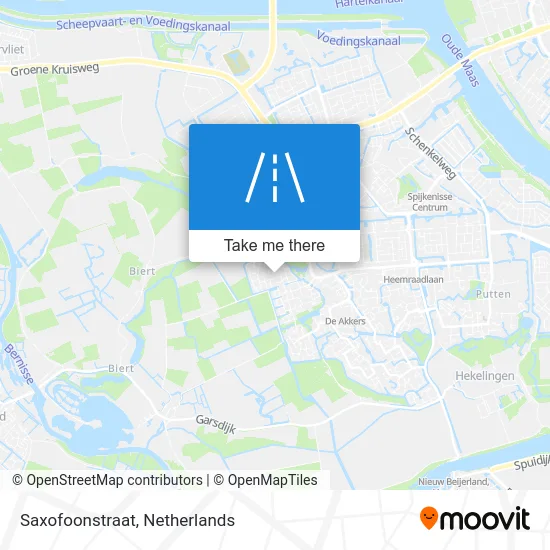 Saxofoonstraat map