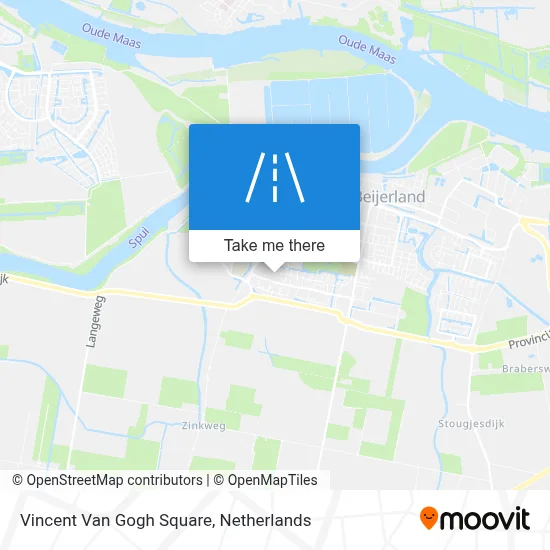 Vincent Van Goghplein map