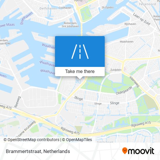 Brammertstraat map