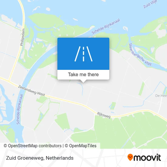 Zuid Groeneweg map