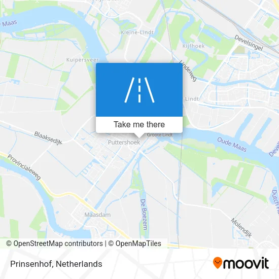 Prinsenhof map