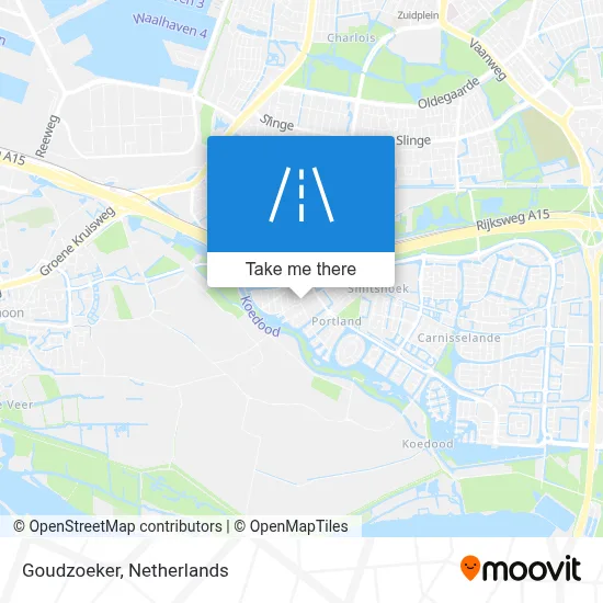 Goudzoeker map