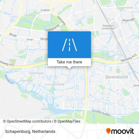 Schapenburg map