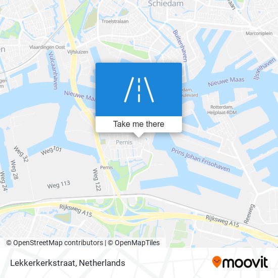 Lekkerkerkstraat Karte