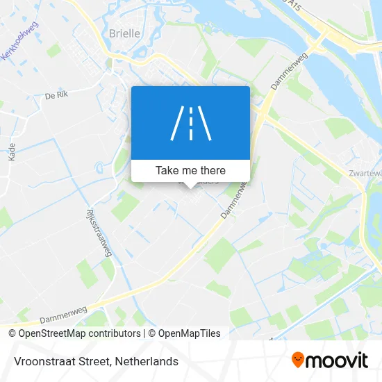 Vroonstraat map