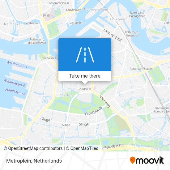 Metroplein map
