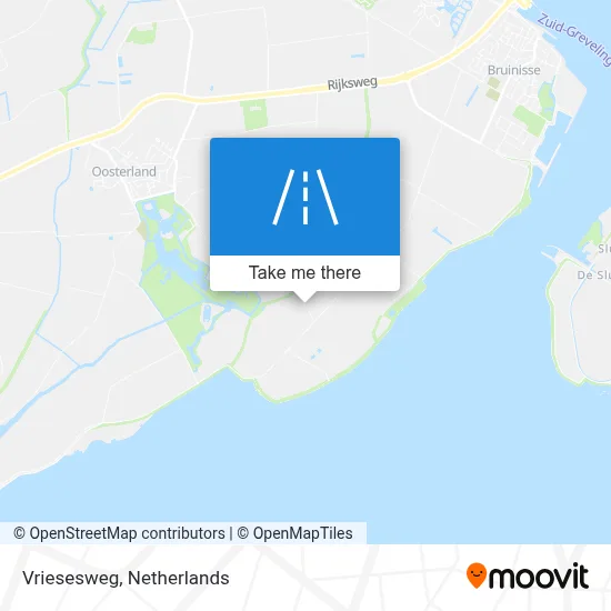 Vriesesweg map