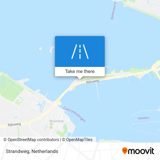 Strandweg map