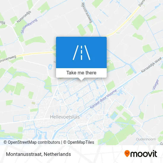 Montanusstraat map