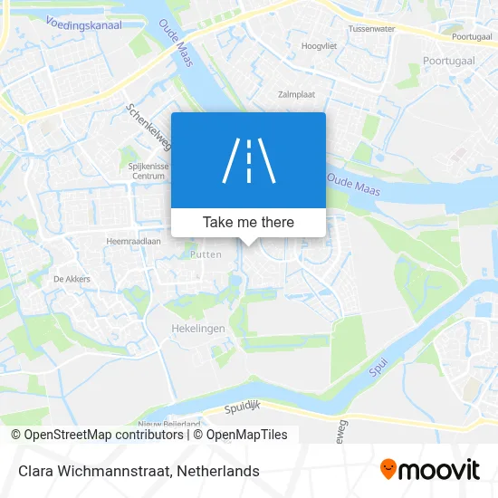 Clara Wichmannstraat map