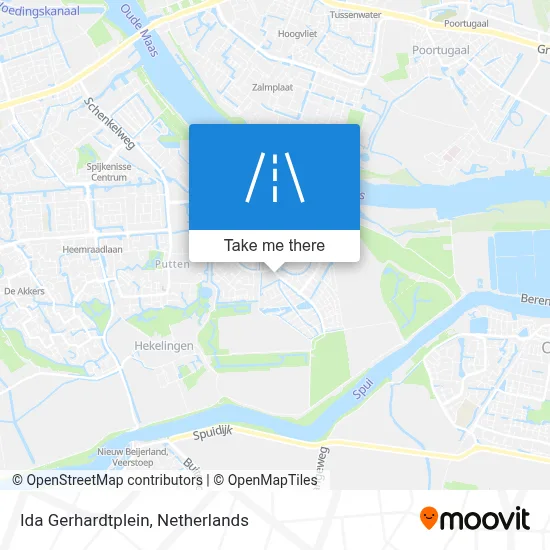 Ida Gerhardtplein map