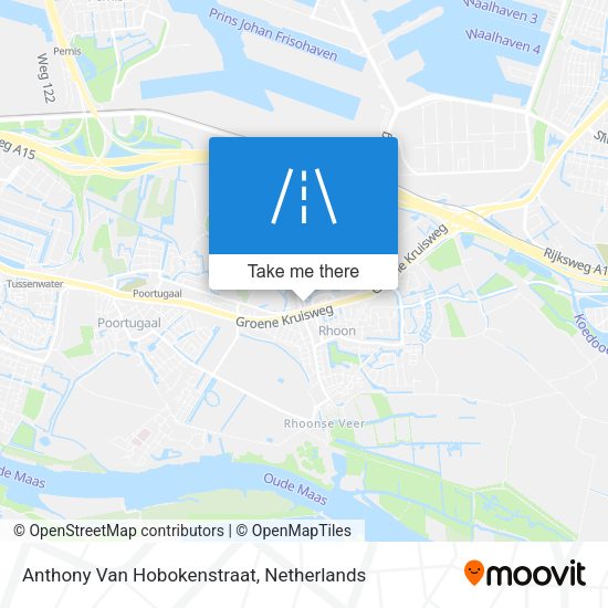 Anthony Van Hobokenstraat map
