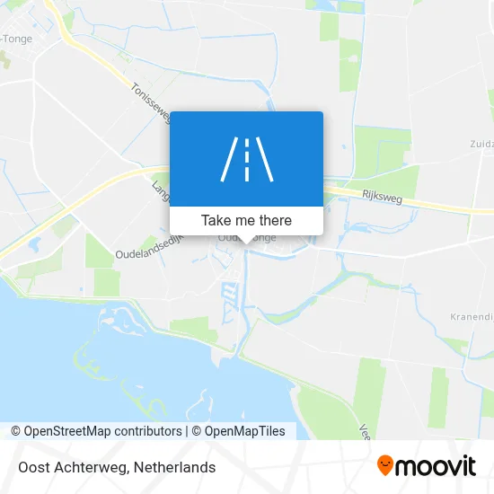 Oost Achterweg map