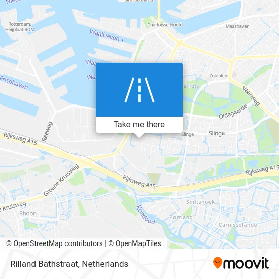 Rilland Bathstraat map