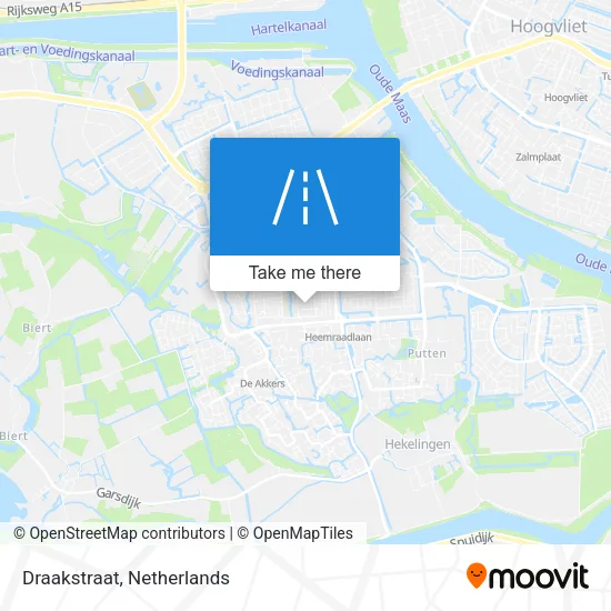 Draakstraat map