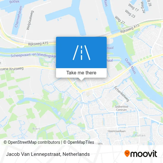 Jacob Van Lennepstraat map