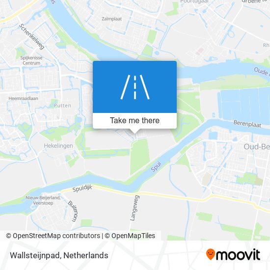 Wallsteijnpad map