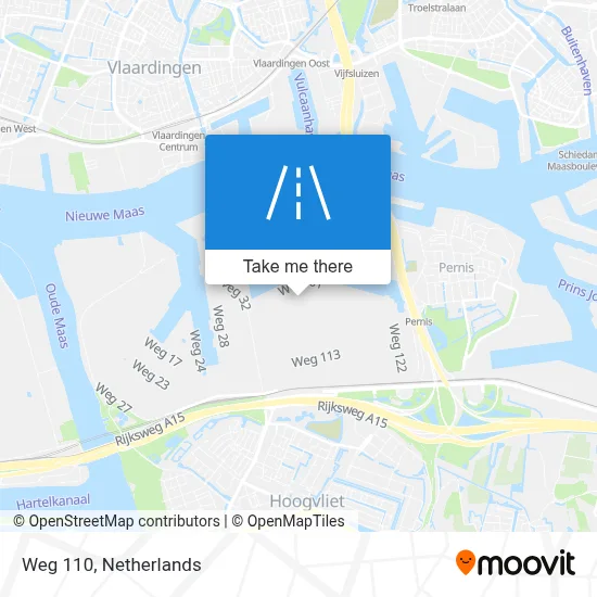Weg 110 map