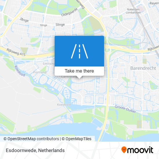 Esdoornwede Karte