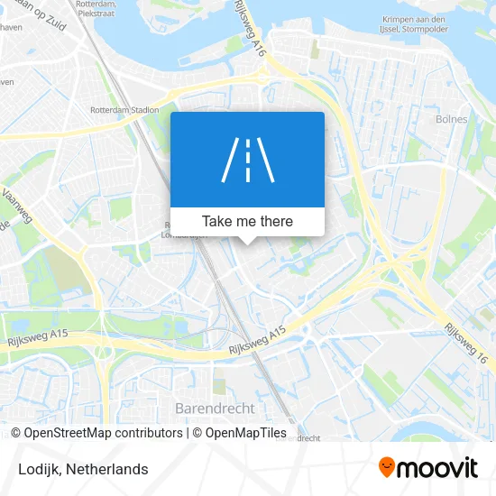 Lodijk map