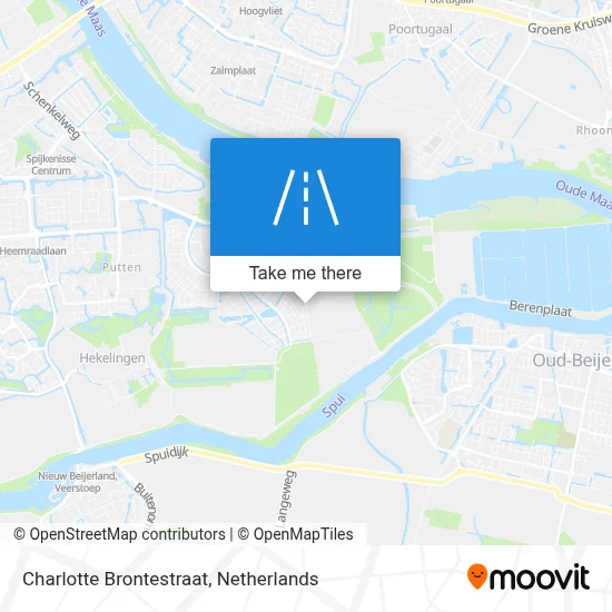 Charlotte Brontestraat map