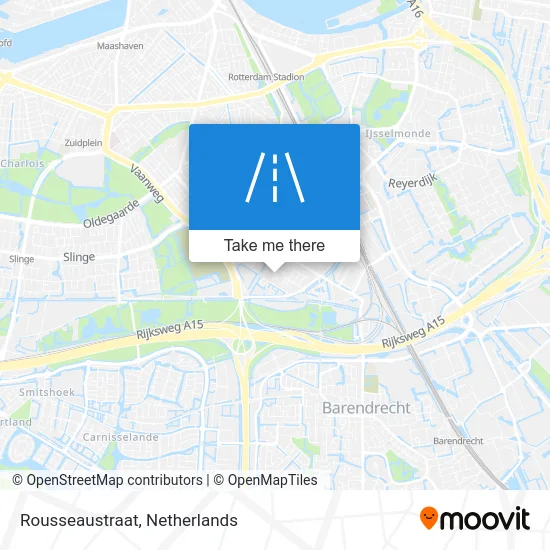 Rousseaustraat Karte