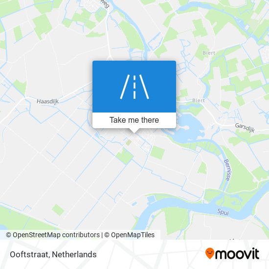 Ooftstraat map