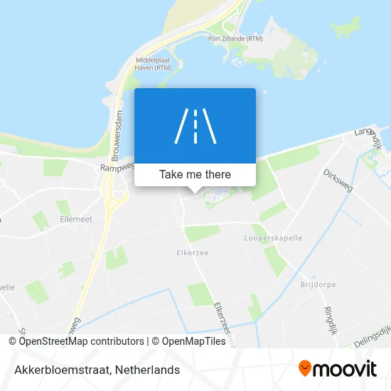Akkerbloemstraat map