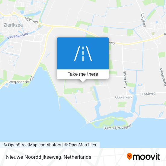 Nieuwe Noorddijkseweg map