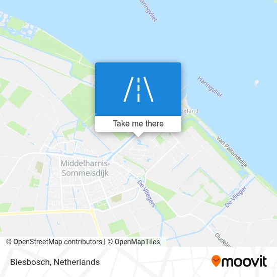 Biesbosch map