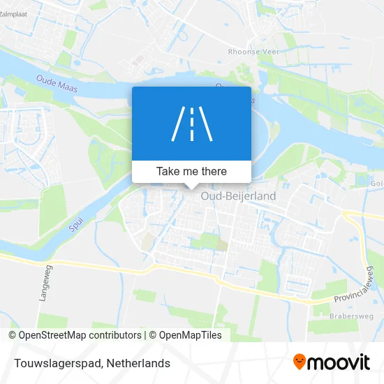Touwslagerspad map