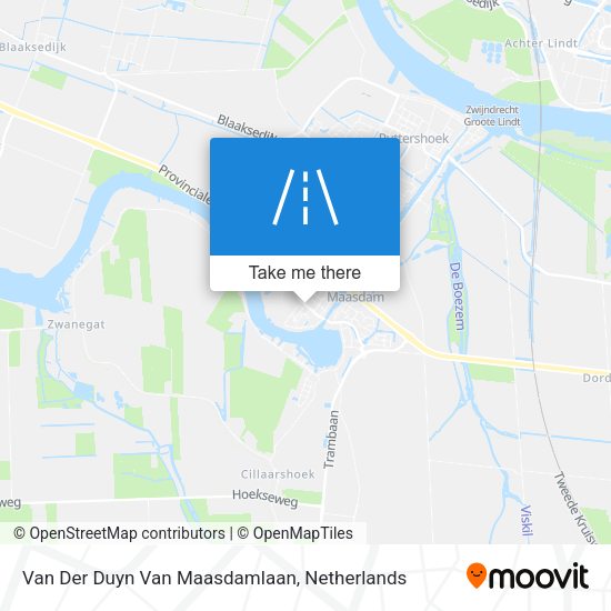 Van Der Duyn Van Maasdamlaan map