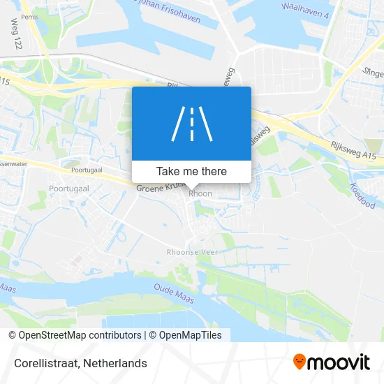 Corellistraat map