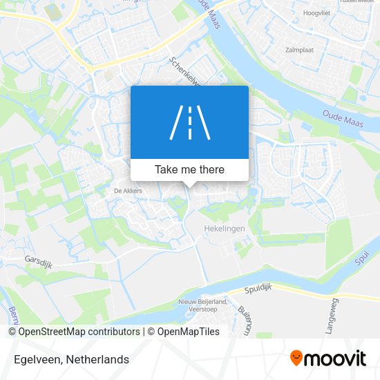 Egelveen map