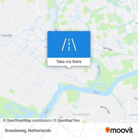 Breedeweg map