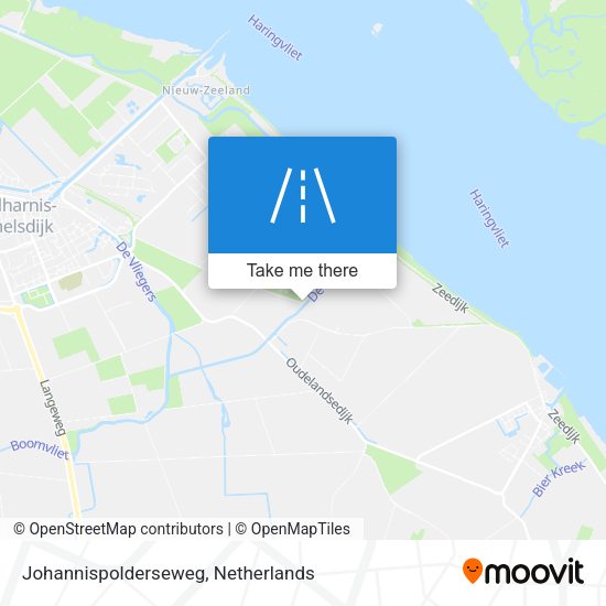 Johannispolderseweg map
