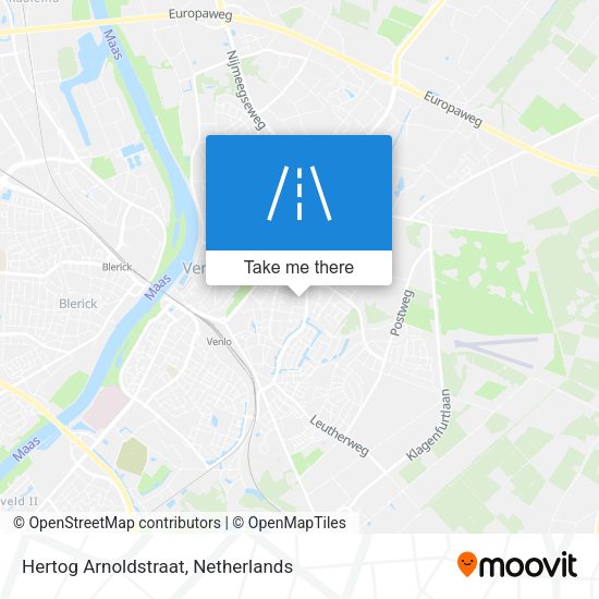 Hertog Arnoldstraat map