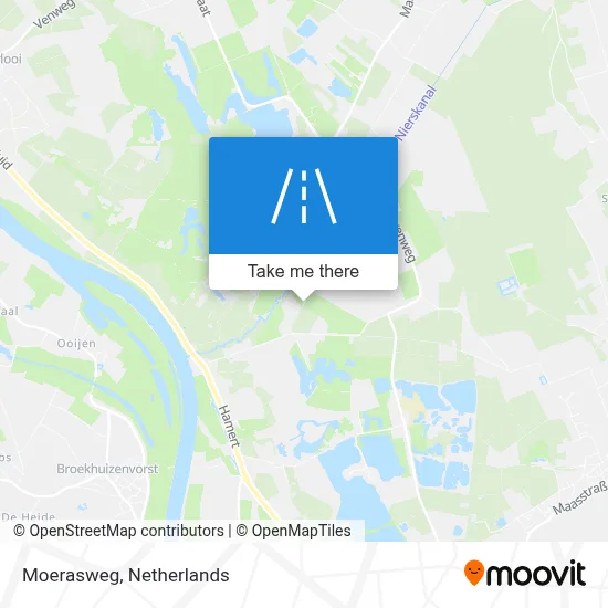 Moerasweg map