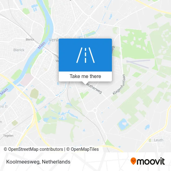 Koolmeesweg map