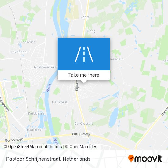 Pastoor Schrijnenstraat map