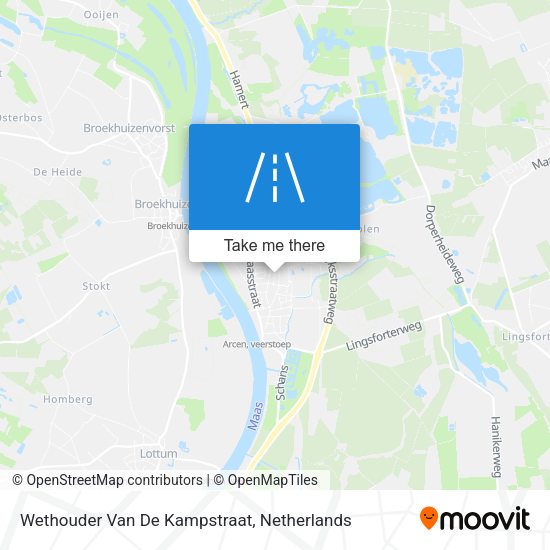 Wethouder Van De Kampstraat map