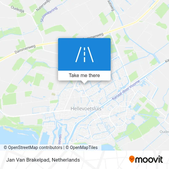 Jan Van Brakelpad map