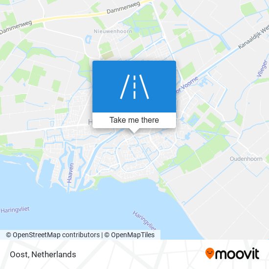Oost map