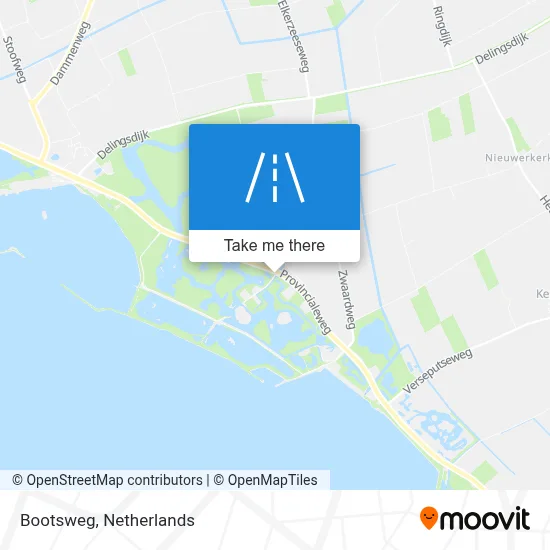 Bootsweg map