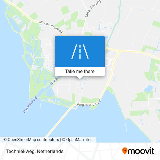 Techniekweg map