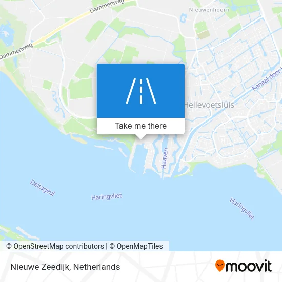 Nieuwe Zeedijk map
